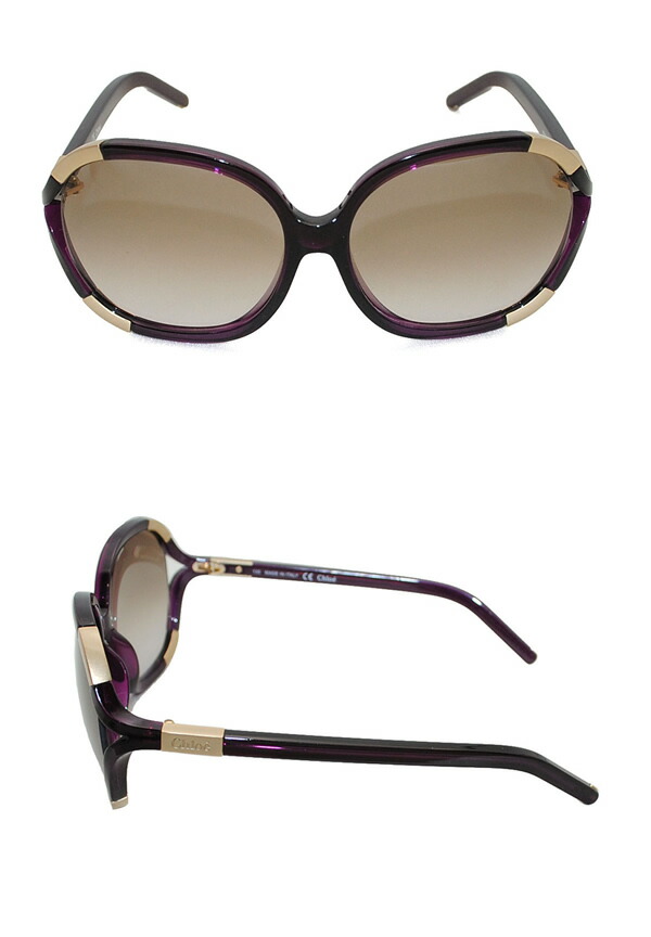 楽天市場】Chloe クロエ サングラス レディース パープル ライト