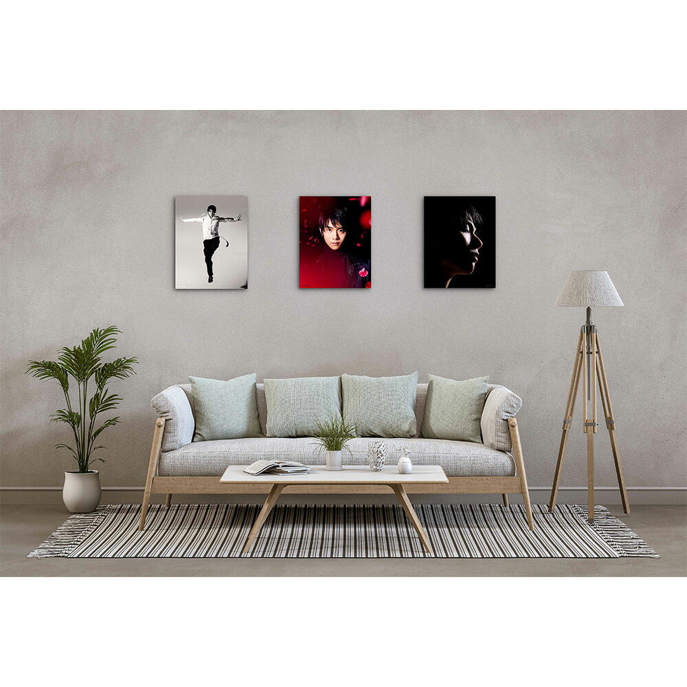 楽天市場】【完全受注生産】羽生結弦 プレミアムキャンバスパネル 3枚