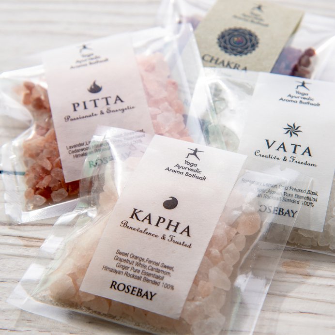 楽天市場】【ROSEBAY】ドーシャシリーズ アロマバスソルト 分包タイプ