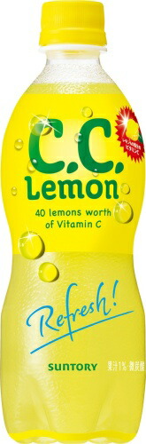 楽天市場】サントリー C.C.レモン 500ml ペットボトル 24本入 炭酸飲料