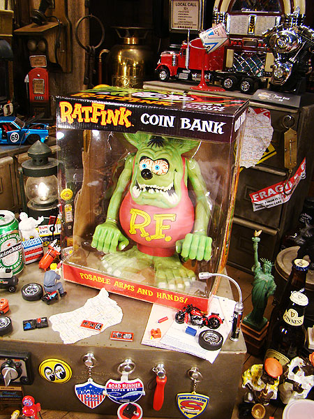 楽天市場】ファンコ ラットフィンク 12インチ バンク アメリカン雑貨