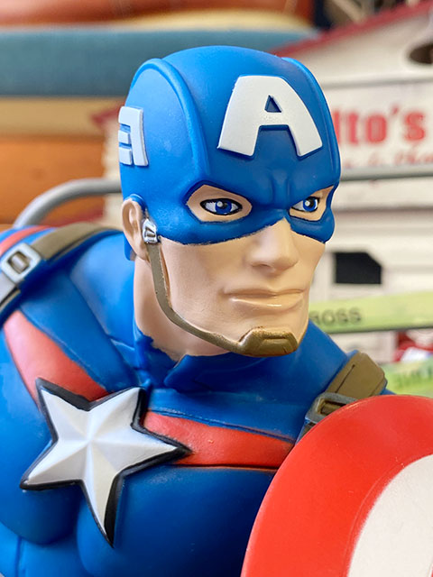 楽天市場】キャプテンアメリカ バストバンク アメリカン雑貨 アメリカ