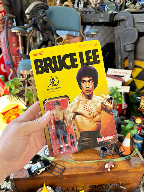 楽天市場】リ・アクション ブルース・リー 3.75インチフィギュア ザ