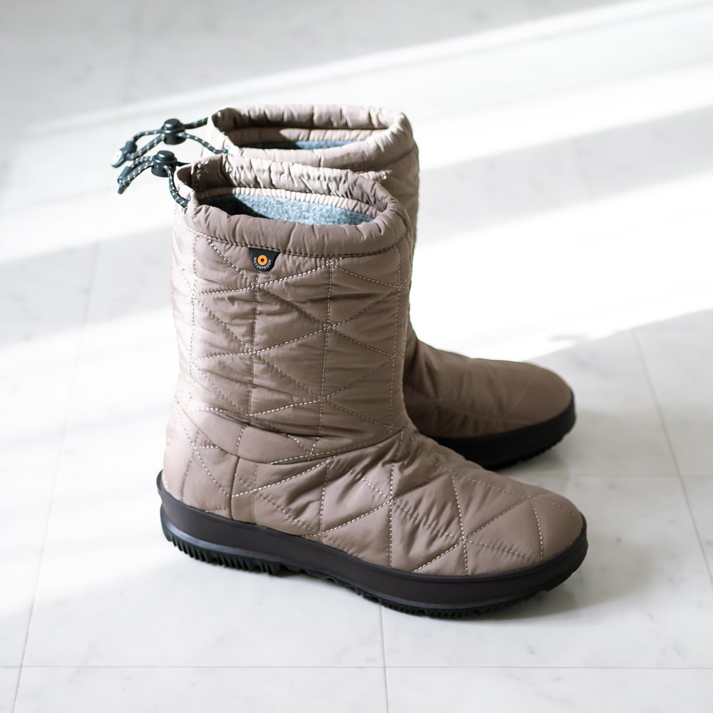 楽天市場】BOGS [ボグス]キルティングウォータープルーフハーフスノー