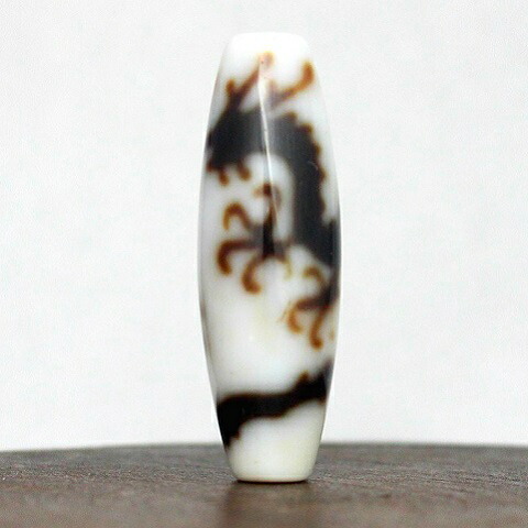 楽天市場】天珠 皇帝龍天珠 五本爪龍天珠 龍神天珠 白 38×12mm