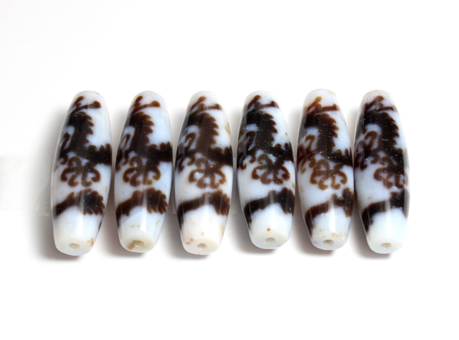 楽天市場】天珠 皇帝龍天珠 五本爪龍天珠 龍神天珠 白 38×12mm