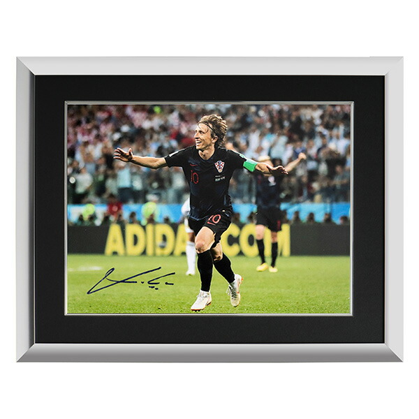 楽天市場】ルカ・モドリッチ 直筆サインフォト 額装 クロアチア代表