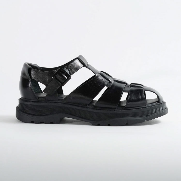 楽天市場】マナ MANA ストラップサンダル レディース 本革 牛革