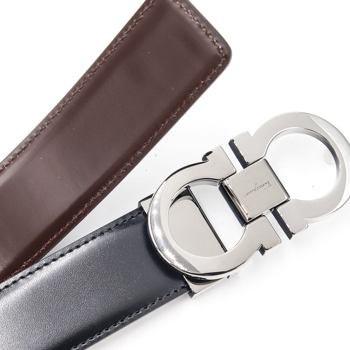 楽天市場】フェラガモ ベルト Ferragamo ベルト メンズ リバーシブル