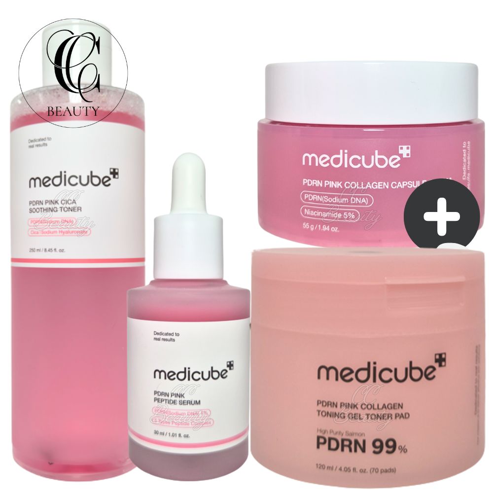 楽天市場】【正規品】【4点セット】メディキューブ PDRN ピンク 4種