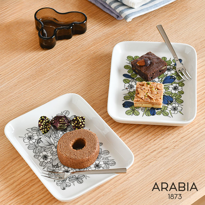 楽天市場】アラビア プレート 15×19cm クロッカス ARABIA Krokus