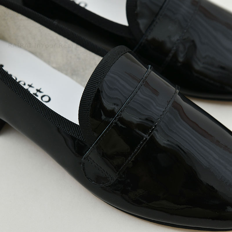 楽天市場】レペット レディース マイケル ローファー レザー フラット