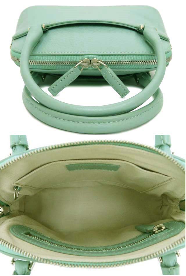 楽天市場】FOXEY Bag ”Macaron Nouveaux” 38456 レザー グリーン