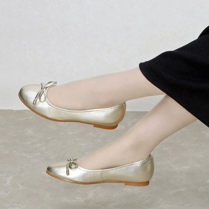 楽天市場】Clarks / クラークス レザーバレエシューズ フラット