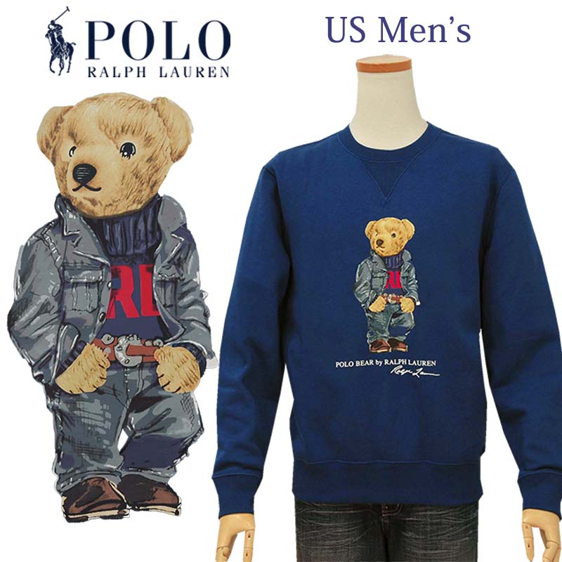 楽天市場】POLO by Ralph Lauren Men'sポロベアートレーナーラルフ