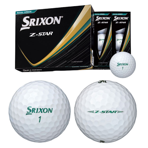 楽天市場】ダンロップスリクソン Z-STAR(ゼットスター) ゴルフボール