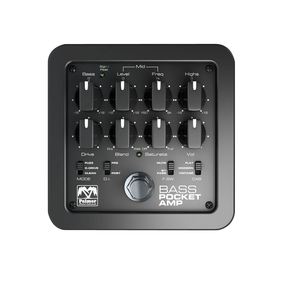楽天市場】PALMER POCKET AMP BASS ベースプリアンプ アンプ