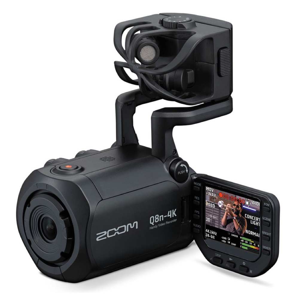 楽天市場】ZOOM Q8n-4K Handy Video Recorder ハンディビデオ