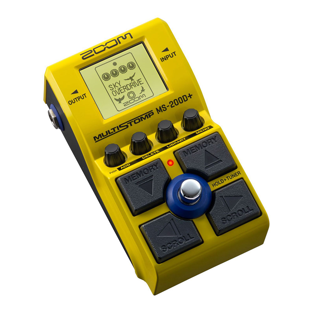 楽天市場】ZOOM ズーム MultiStomp MS-200D+ ギター マルチ