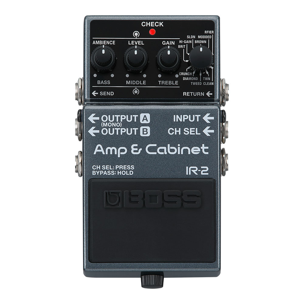 楽天市場】BOSS IR-2 Amp & Cabinet プリアンプ キャビネットIRペダル