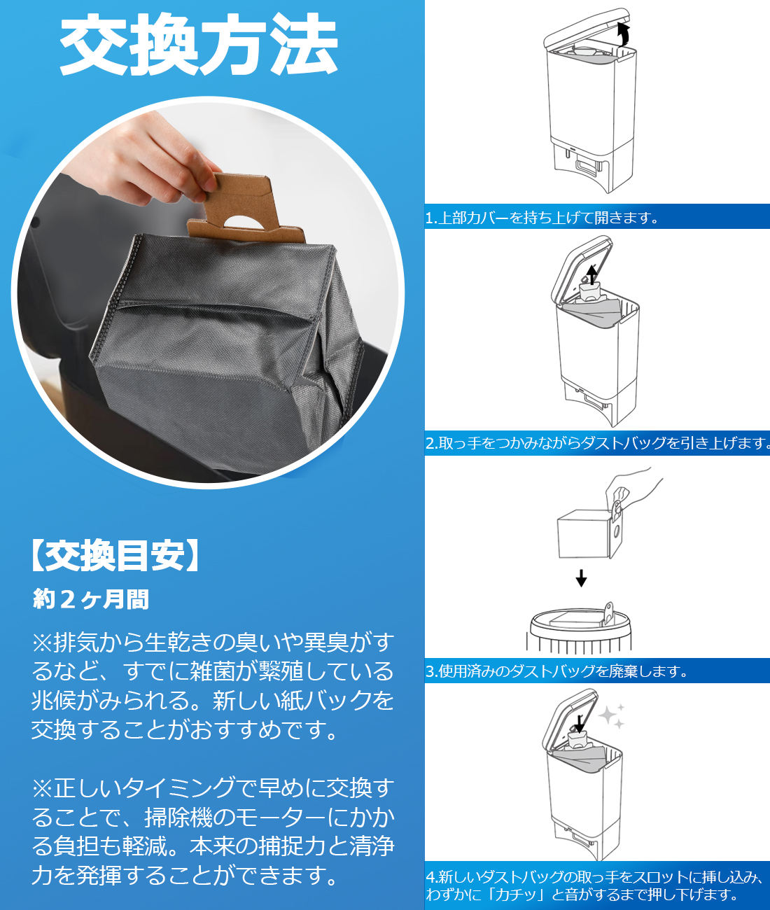 楽天市場】Eufy X8 Pro / X10 Pro Omni 交換用ダストバッグ ロボット