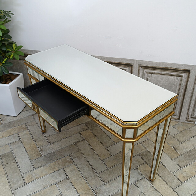 楽天市場】モダン コンソールテーブル おしゃれ ミラー家具 美容室