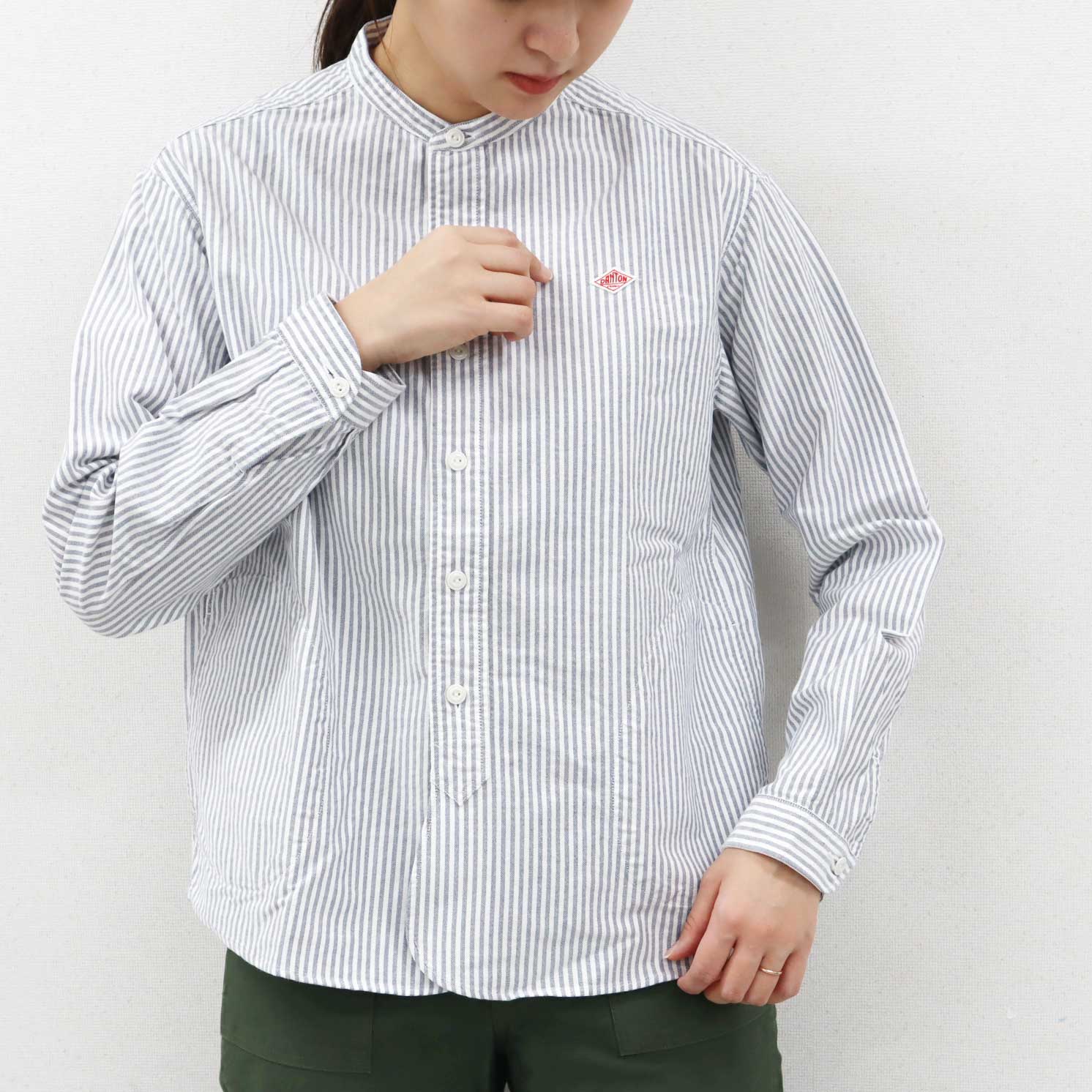 楽天市場】レディース 34-38 ダントン ストライプ ギンガム チェック