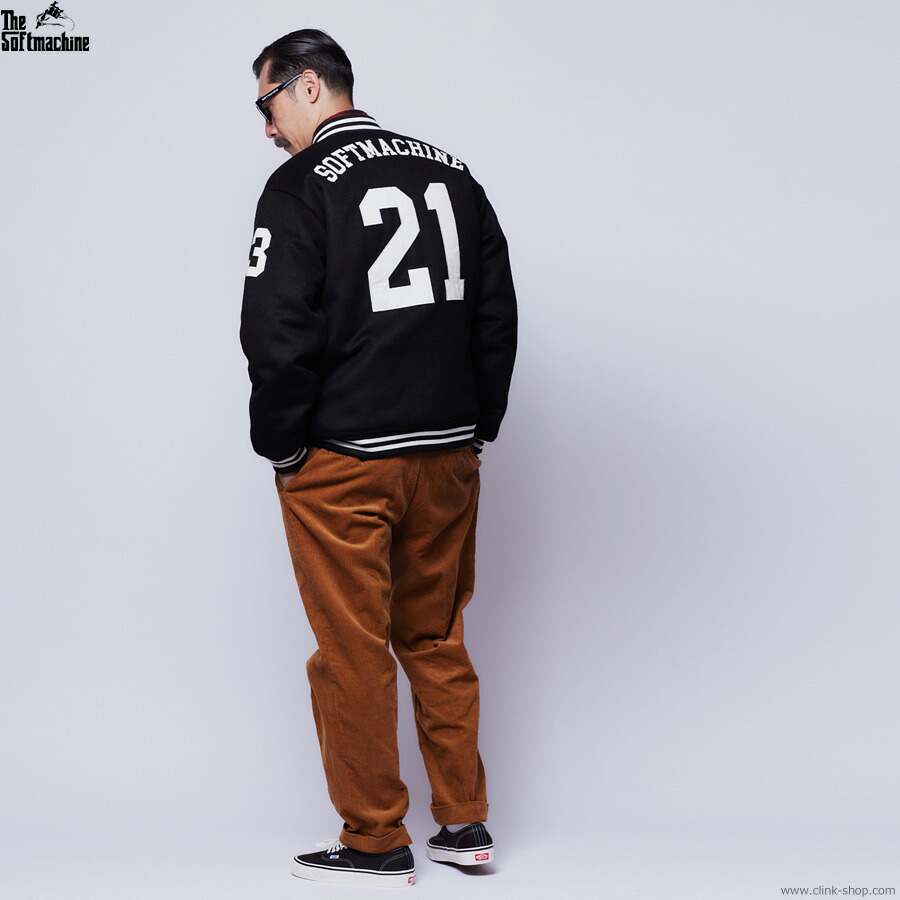 楽天市場】SOFTMACHINE ソフトマシーン スタジアムジャケット メンズ