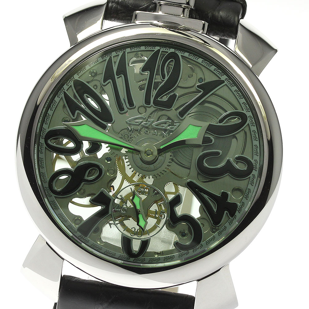 ガガミラノ腕時計100METRI BREVETTATO MM48N.箱付き 楽天市場】【訳