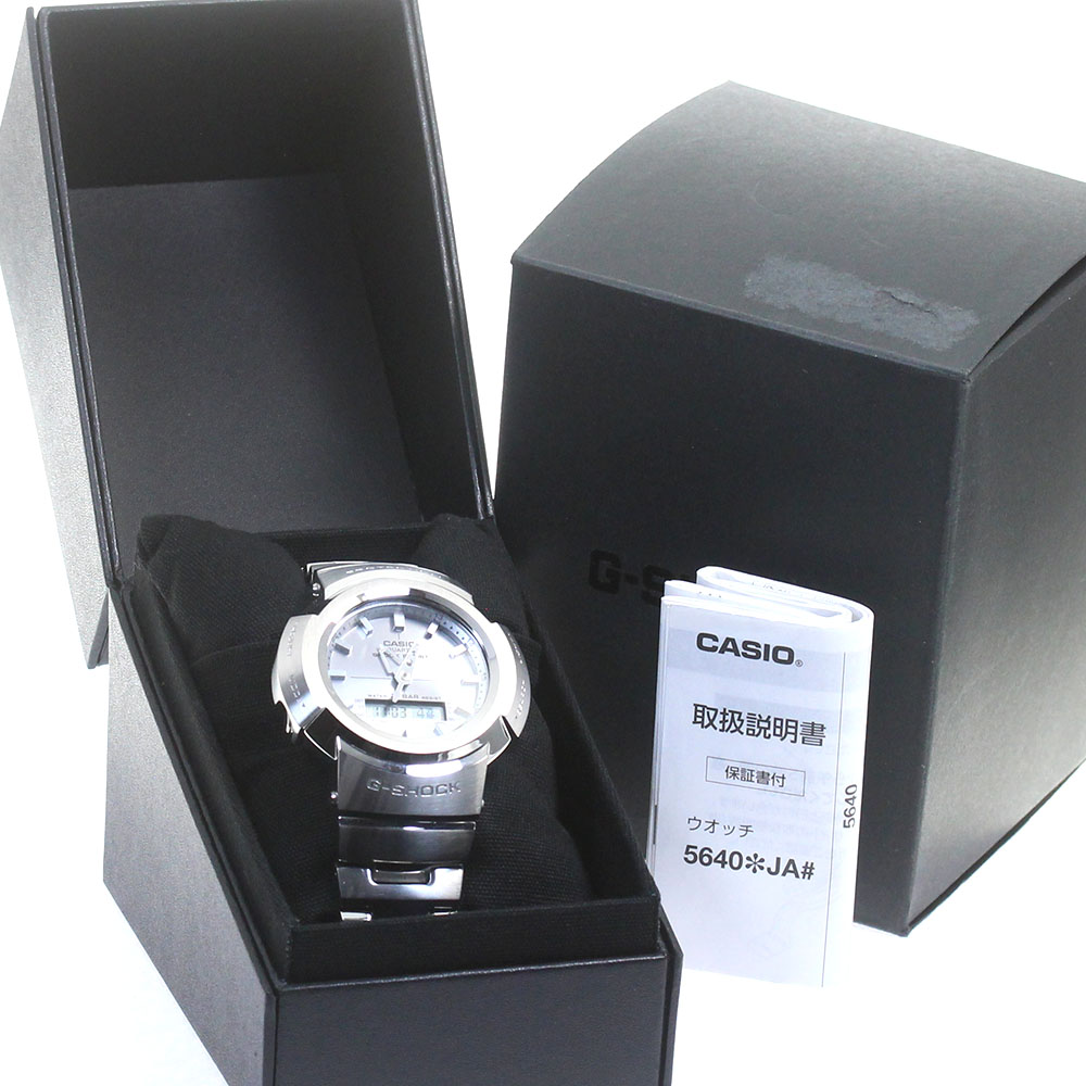 楽天市場】カシオ CASIO AWM-500D-1A8JF Gショック フルメタル