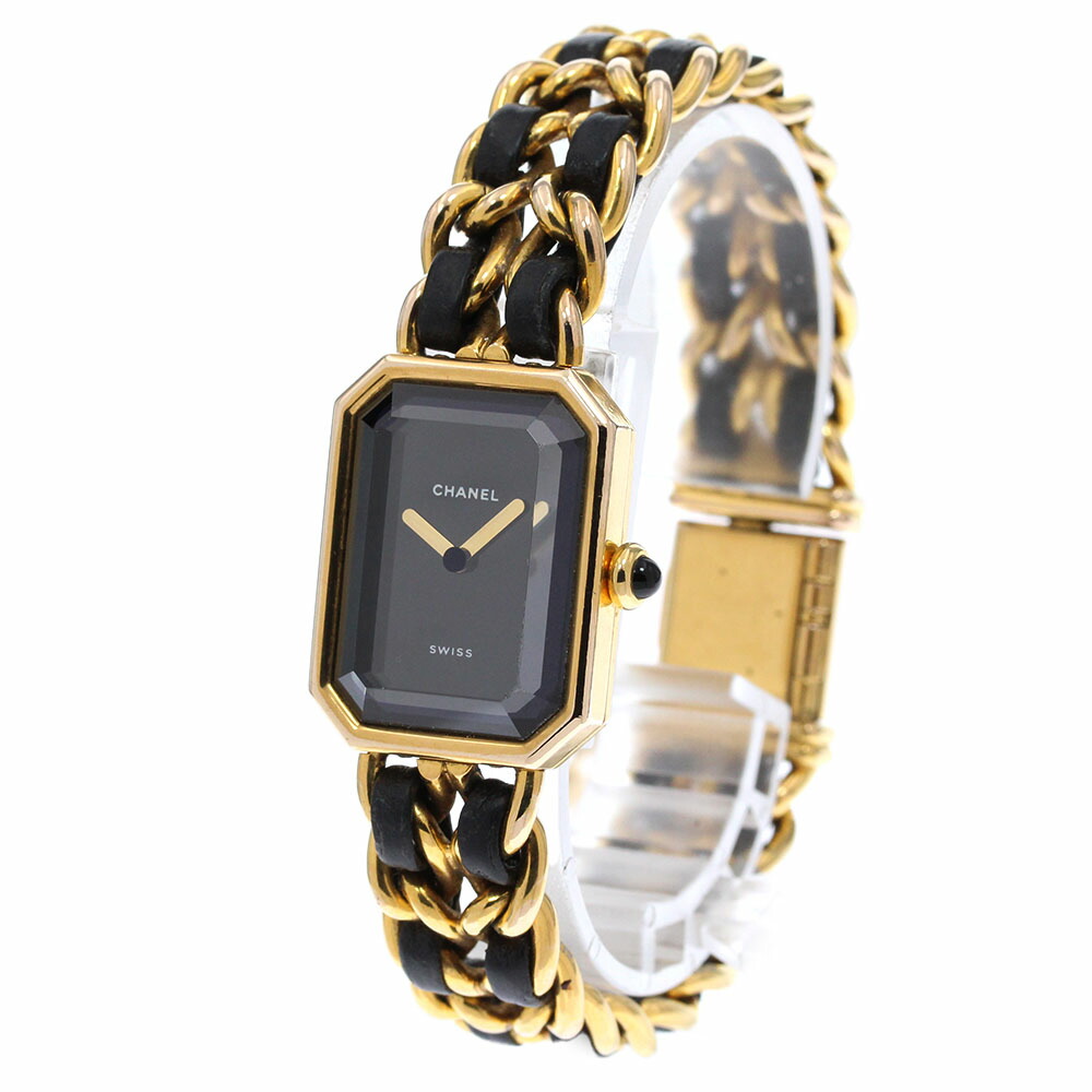 楽天市場】シャネル CHANEL プルミエール Lサイズ クォーツ レディース