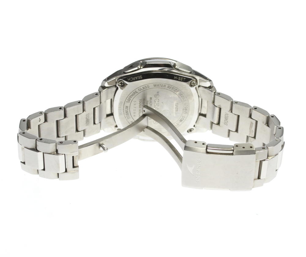 楽天市場】【CASIO】カシオ オシアナス OCW-T100 ソーラー電波 メンズ