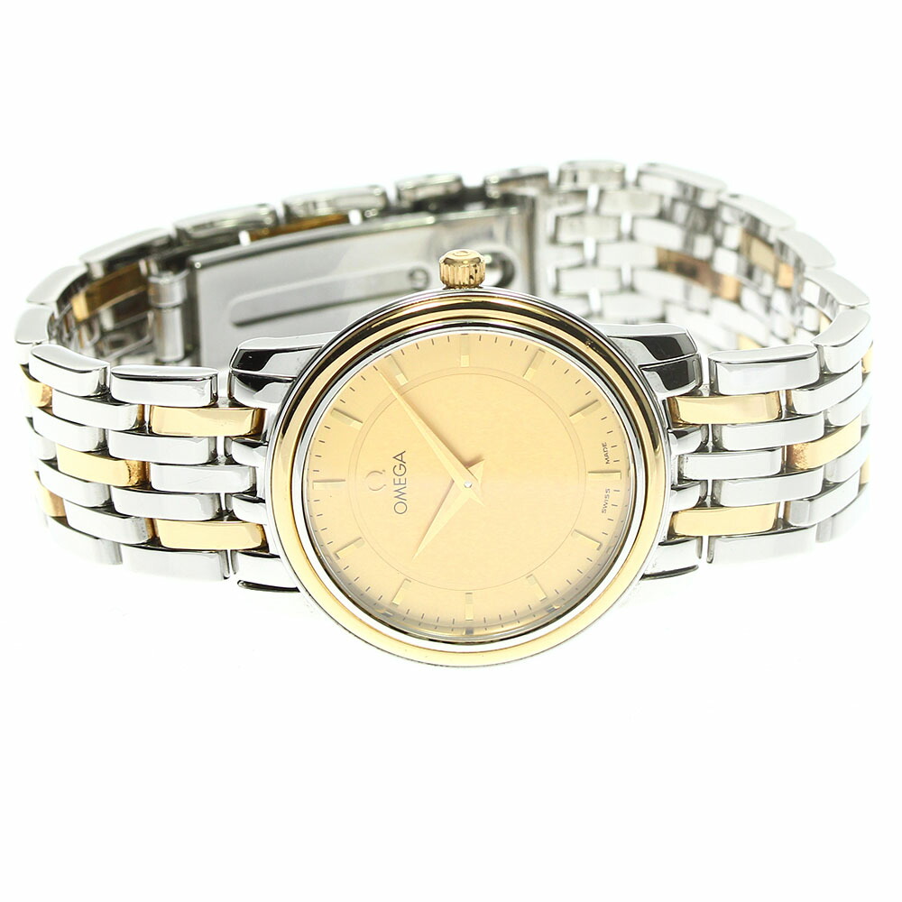 楽天市場】オメガ OMEGA デビル YGコンビ クォーツ レディース _764162