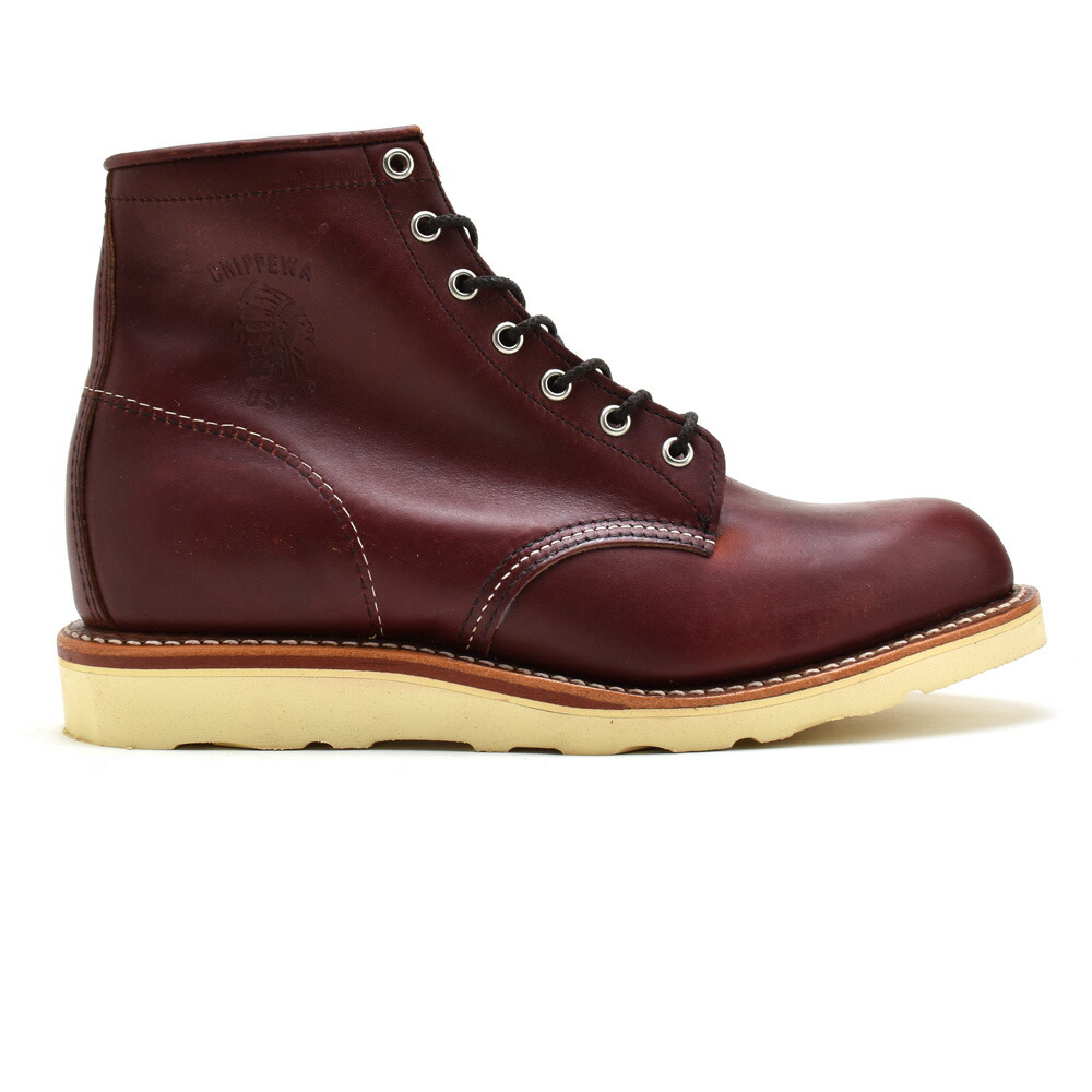 楽天市場】チペワ 6インチ ワークブーツ メンズ プレーントゥ ブーツ