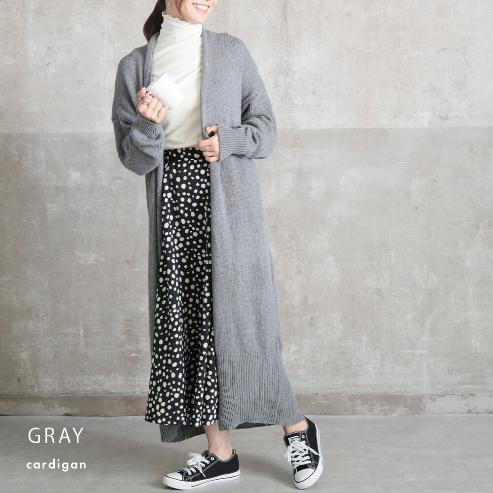 楽天市場】＜条件無!半額クーポンで2740円!＞即納 カーディガン ロング