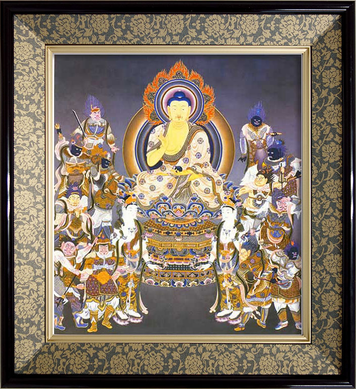 楽天市場】薬師如来 仏像（絵画｜アート・美術品・骨董品・民芸品