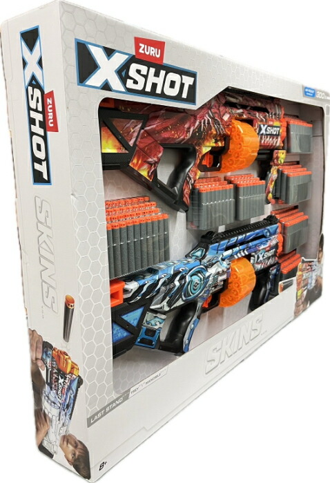 楽天市場】ZURU X SHOT SKINS ﾀﾞｰﾂ 300本入 おもちゃ プレゼント