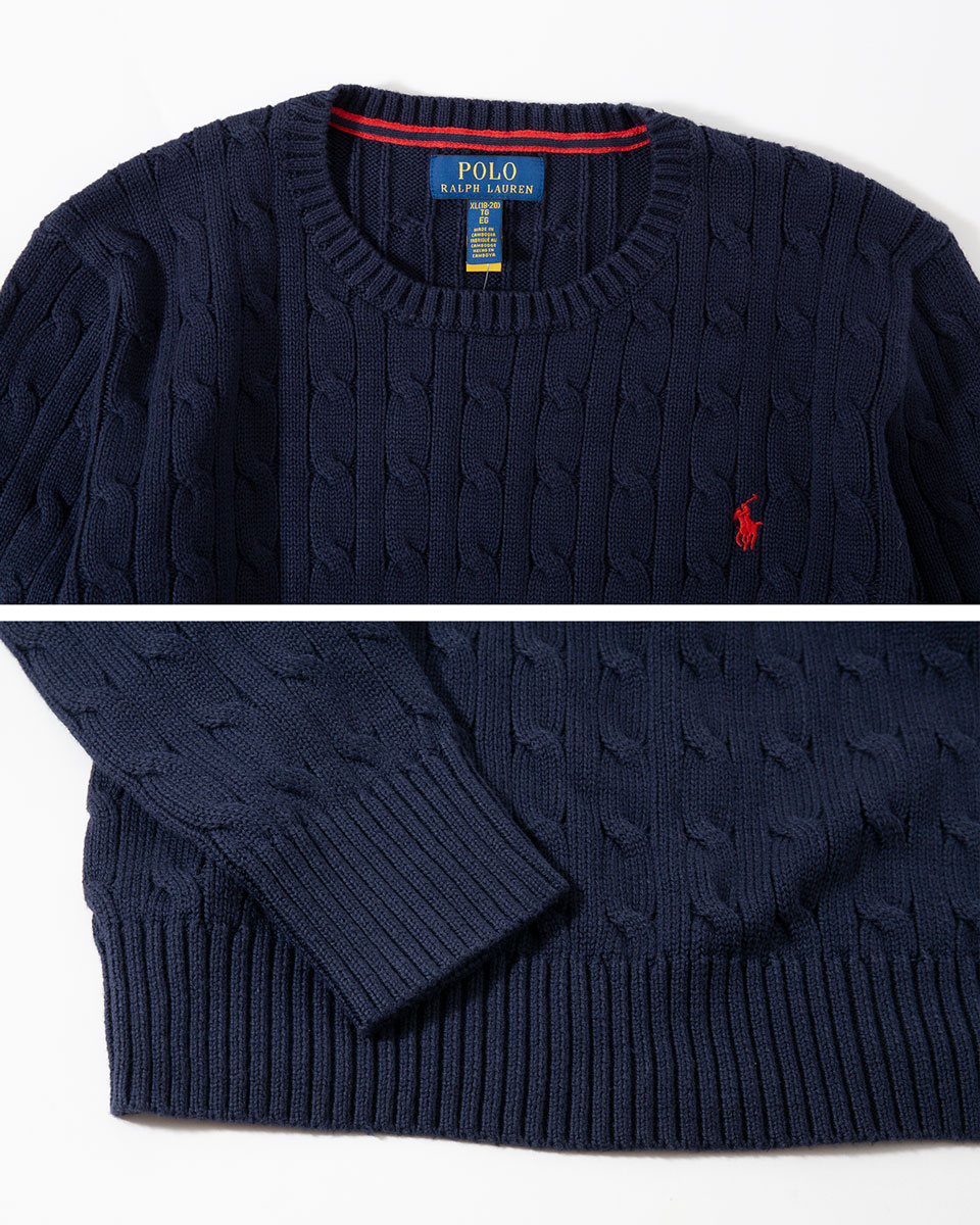 楽天市場】ポロ ラルフローレン ケーブル編み セーター POLO