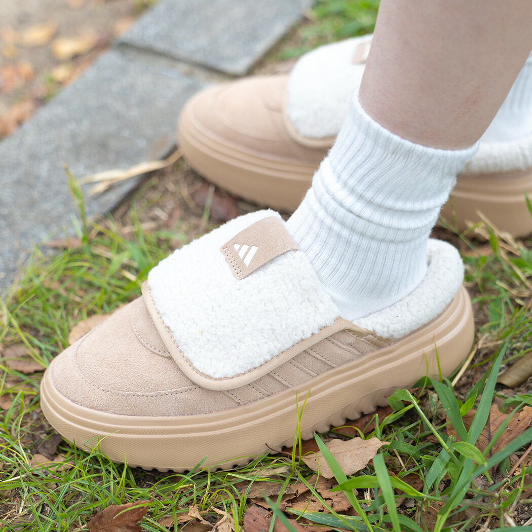 楽天市場】海外限定 adidas アディダス 厚底 GRAND COURT MULE