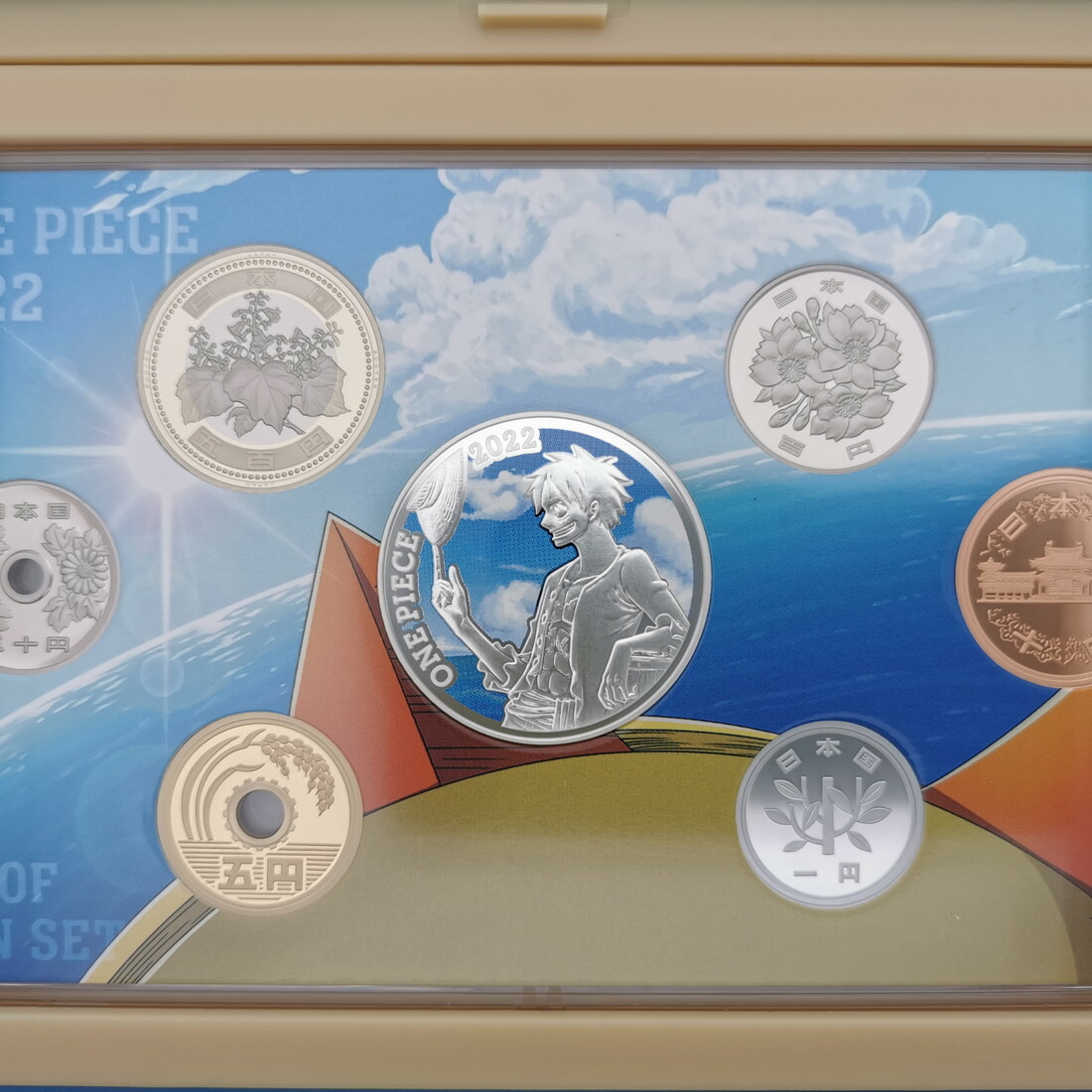 ONE PIECE 2022ブループルーフセット 硬貨なし ワンピース25年で記念