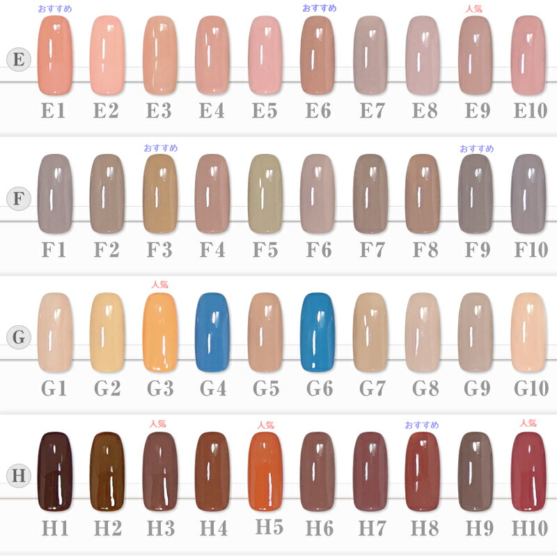 楽天市場】カラージェル 200色セット ジェルネイル カラー セット