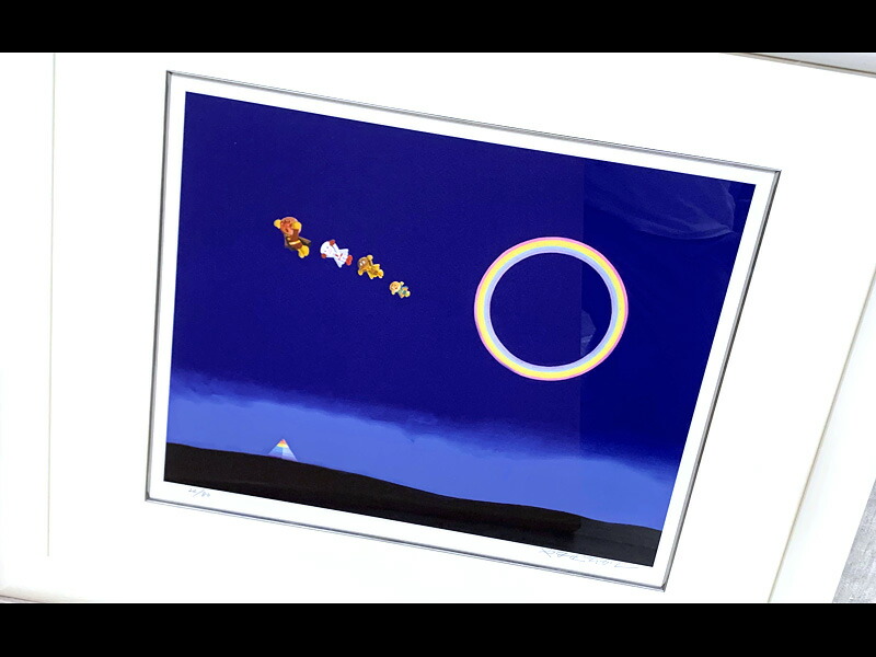 楽天市場】3R0251○アンパンマン ジクリー版画 虹の輪をぬけて