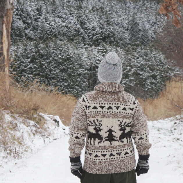 楽天市場】カウチンセーター（カウチンジャケット）｜KANATA社（カナタ