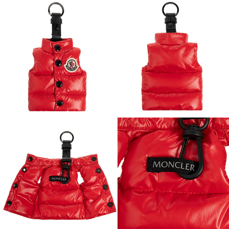 楽天市場】モンクレール キーホルダー ジレ型キーリング バッグ