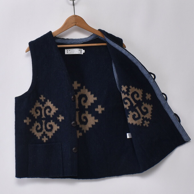 楽天市場】OAXACA RUG VEST オアハカ ラグ ベスト【ISAAC VASQUEZ