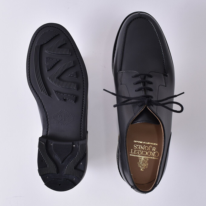 楽天市場】Crockett&Jones / MORETON (Ridgeway sole) / BLACK CALF