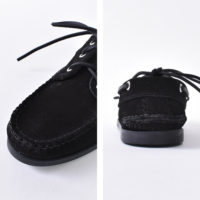楽天市場】YUKETEN / BOAT SHOE w/camp sole / FO Neroユケテン