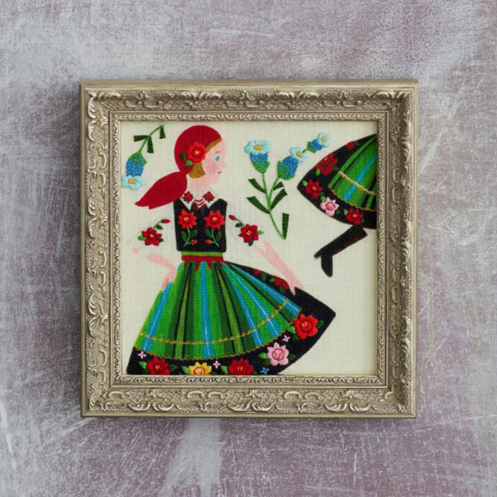 楽天市場】【3/1限定 ポイント2倍】刺繍キット ｜ 柏木リエ さんの民族