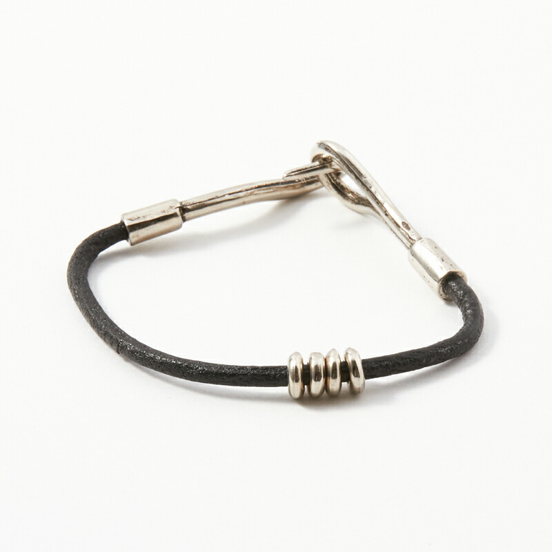 楽天市場】wakami ワカミ 手作り レザー コード ブレス ブラック 2102