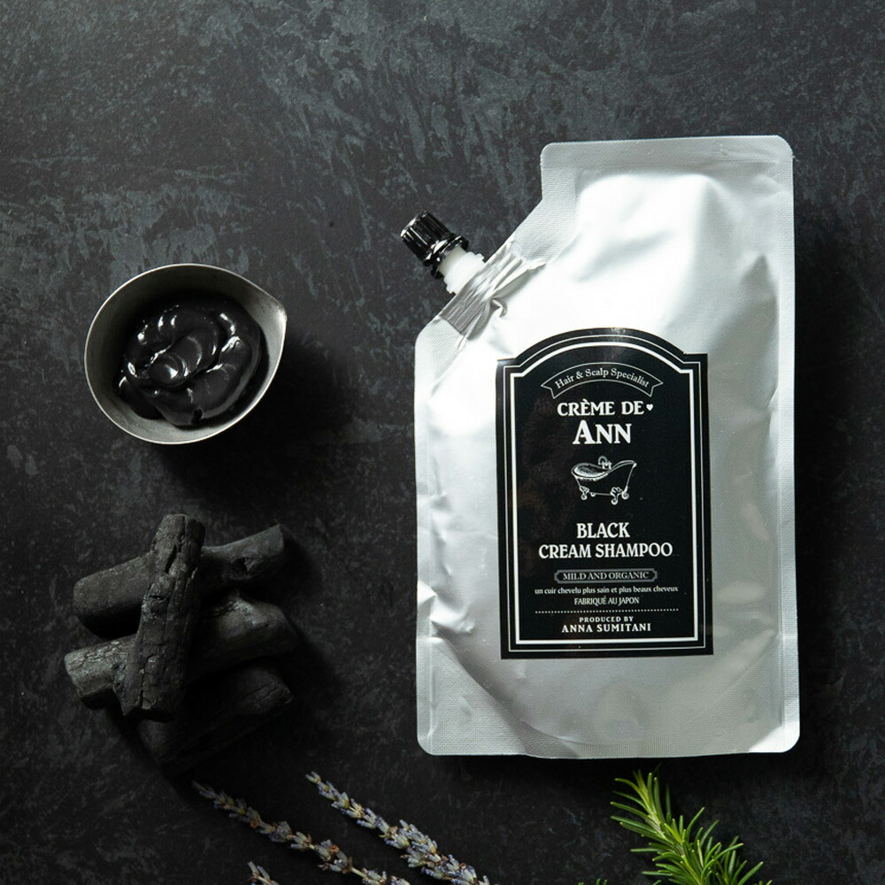 CREME DE ANN BLACK CREAM SHAMPOO 5 本セット CREME DE ANN BLACK